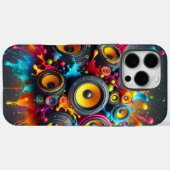 Splash of Speakers Case-Mate iPhone Case (Achterkant (horizontaal))