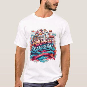 Splash of Thrills: Kalyan Pretpark Logo T-Sh T-shirt