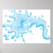 Splash Of Water Poster (Voorkant)