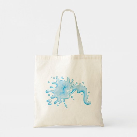 Splash Of Water Tote Bag (Achterkant)