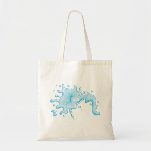 Splash Of Water Tote Bag (Voorkant)