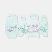 Splash onder de Zee verjaardagsgunst box Bedankdoosjes (Uitgevouwen)