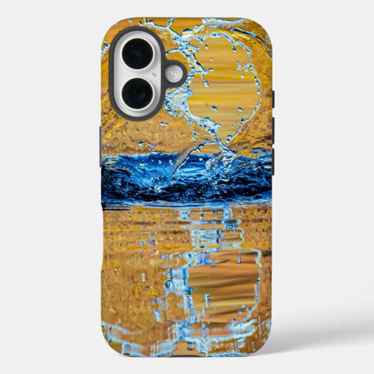 Splash op een herfst avond Case-Mate iPhone case (Achterkant)