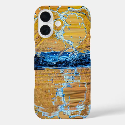 Splash op een herfst avond Case-Mate iPhone case (Achterkant)
