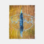 Splash op een herfst avond fleece deken (Voorkant)