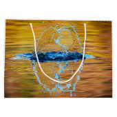 Splash op een herfst avond groot cadeauzakje (Achterkant)