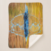 Splash op een herfst avond sherpa deken (Voorkant)