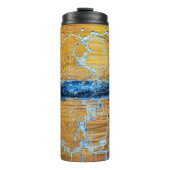 Splash op een herfst avond thermosbeker (Voorkant)