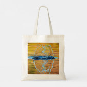Splash op een herfst avond tote bag (Achterkant)