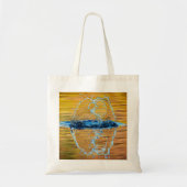 Splash op een herfst avond tote bag (Voorkant)