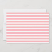 Splash over walvis 1st Birthday Invitation Kaart (Achterkant)