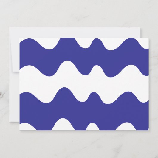 Splash Pad Verjaardag Foto Kaart (Achterkant)