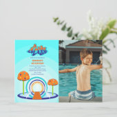 Splash Pad Verjaardag Kaart (Staand voorkant)