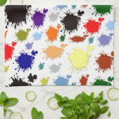 Splash Paint American MoJo Kitchen Towel Theedoek (Gevouwen)
