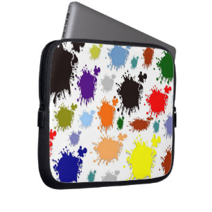 Splash Paint Electronics Bag Laptop Sleeve