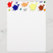Splash Paint Flyer (Voorkant)