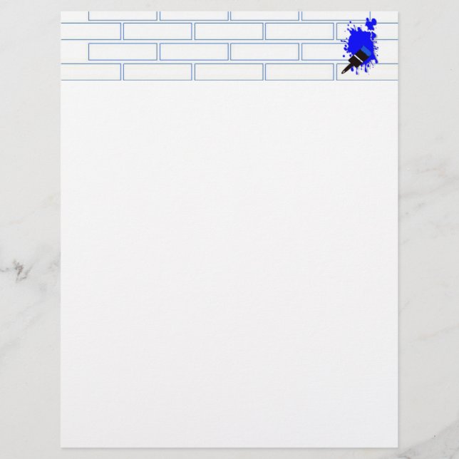Splash Paint Letterhead (Voorkant)