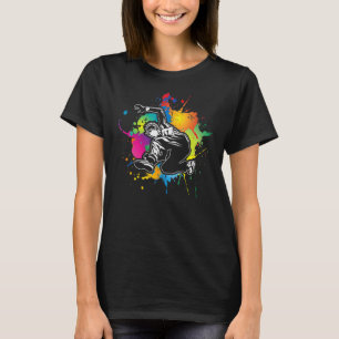 Splash Parkour Freerunning Freerunner Backflip T-shirt