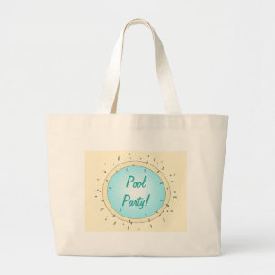 Splash Pool Party Canvas Canvas tassen