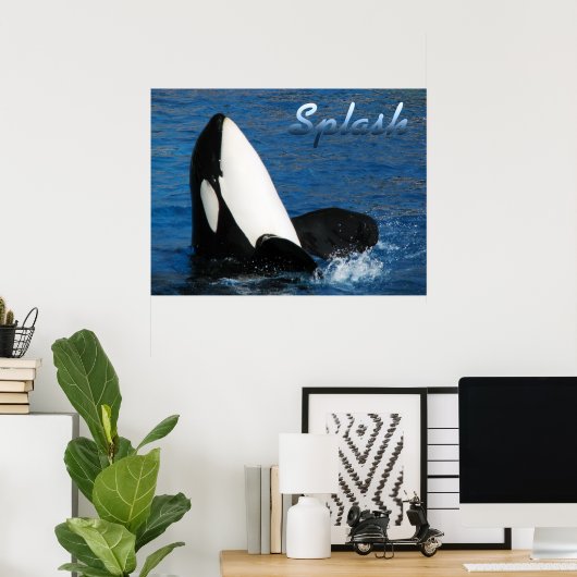 Splash Poster (Thuiskantoor)