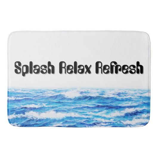 Splash Relax Vernieuwen Badmat (Voorkant)