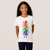 Splash SAFE - Kinderen Verticale T-shirt (Voorkant volledig)