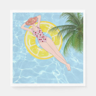 Splash & Sip – Adult Pool Party Servet