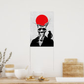 Splash Skull Poster (Keuken)