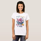 Splash Splash Jouw Mening Is Onzin T-shirt (Voorkant volledig)
