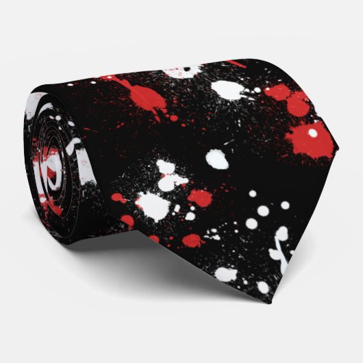 Splash Stropdas (Opgerold)