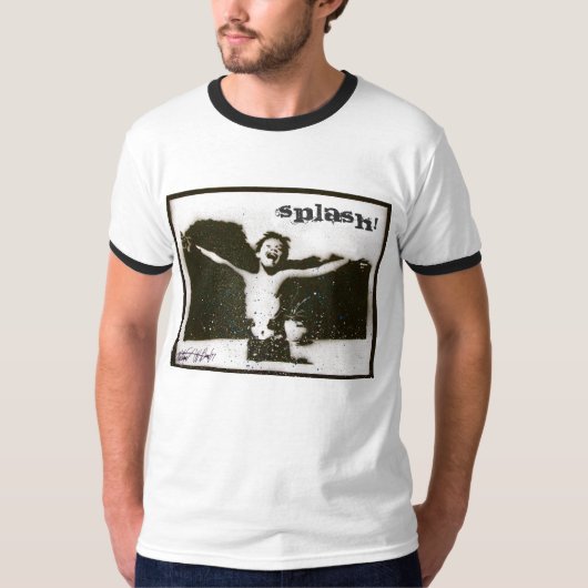 Splash-T-shirt T-shirt (Voorkant)