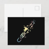 Splash Trombone Briefkaart (Voorkant / Achterkant)