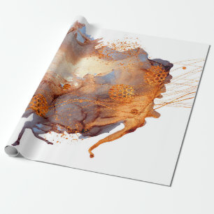 Splash Valley. Natuurlijke luxe. Royal art. Orient Cadeaupapier