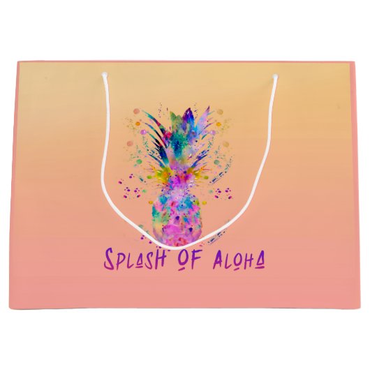 Splash van Aloha Groot Cadeauzakje (Voorkant)