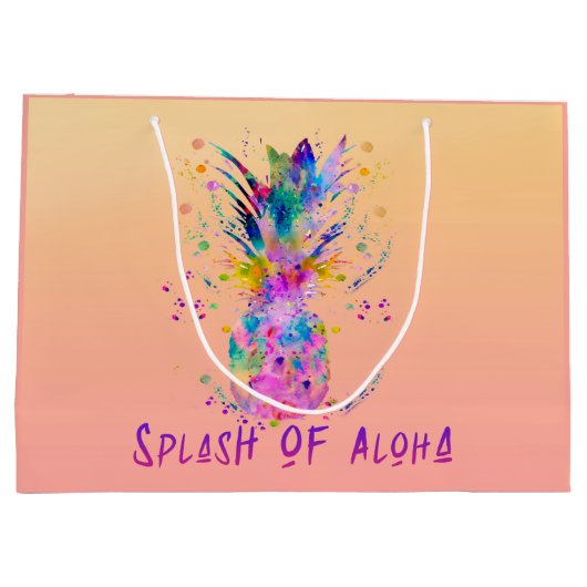 Splash van Aloha Groot Cadeauzakje (Achterkant)