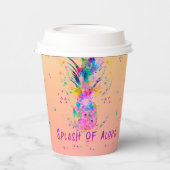 Splash van Aloha Papieren Bekers (Links)