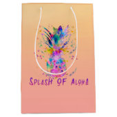 Splash van Aloha Tall Gift Bag Medium Cadeauzakje (Voorkant)