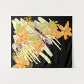 Splash van de zomer wandkleed (Voorkant (horizontaal))