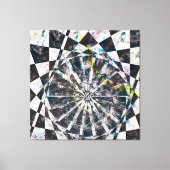 Splash van Kleur Uitgerekte Canvasdruk Canvas Afdruk (Voorkant)