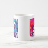 Splash van kleurrijke Denen Koffiemok (Center)