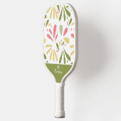Splash van levendige kleuren pickleball paddle (Links)