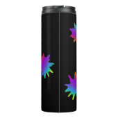 Splash van neonkleur thermosbeker (Achterkant)