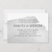 Splash van Onyx | Zwarte houtskool Waterverf bruil Kaart (Voorkant)