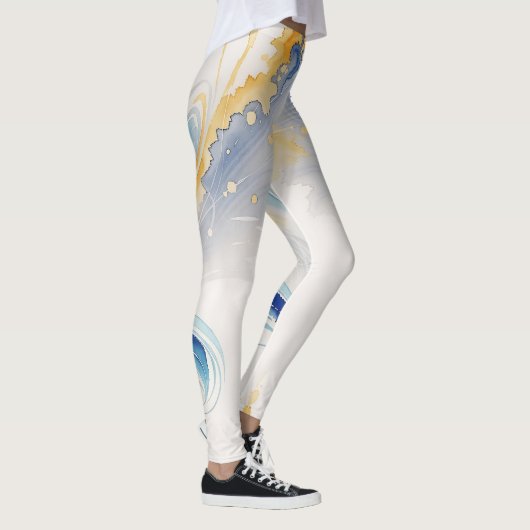 Splash van Stijl Beste Waterverf Leggings (Rechts)