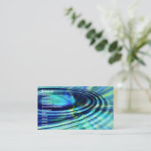 Splash-visitekaartje Visitekaartje (Staand voorkant)