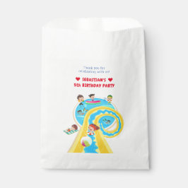 Splash Water Park Zomer Waterslide Verjaardagsfees Bedankzakje