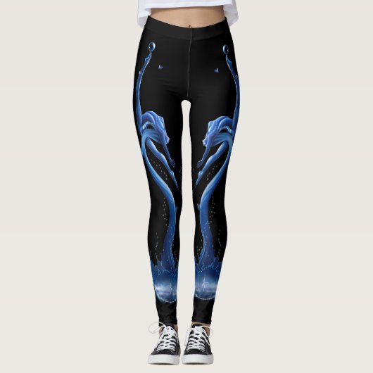 Splash Yoga-Leggings Leggings (Voorkant)