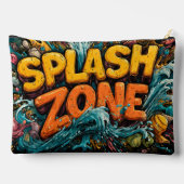"Splash Zone" Levendige en speelse grafische kunst Etui (Achterkant)