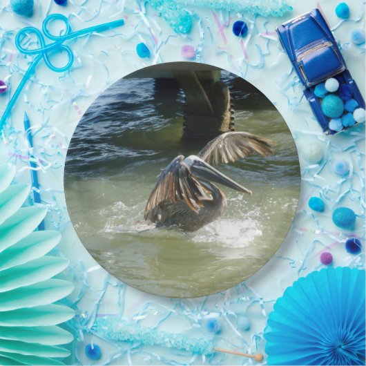 Splashdown Papieren Bordje (Feest)