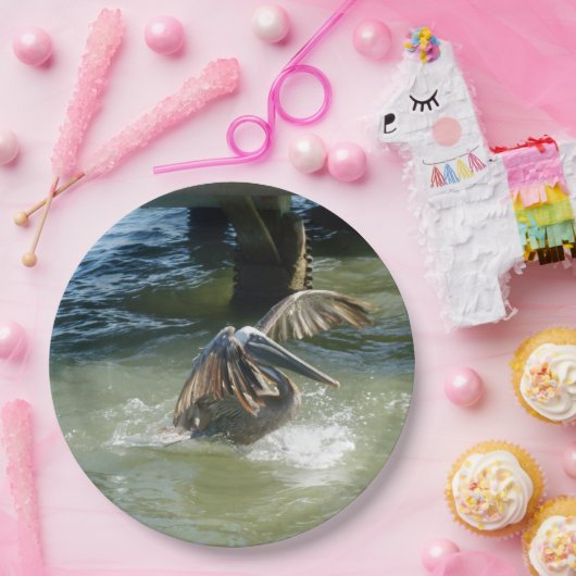 Splashdown Papieren Bordje (Feest)